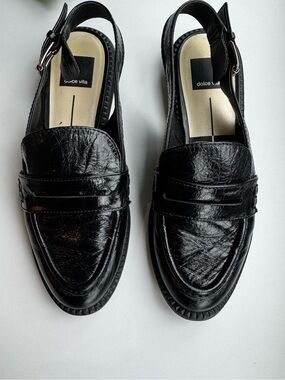Dolce Vita Hardi Black Slingback Loafers